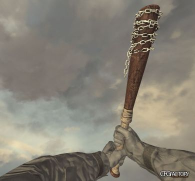 COD WW2 Baseball Bat Melee Weapon
