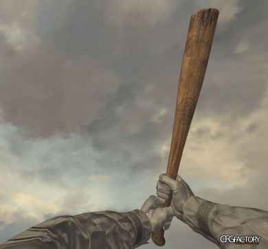 COD WW2 Baseball Bat Melee Weapon