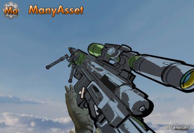 COD:O Intervention Cell shading Sniper